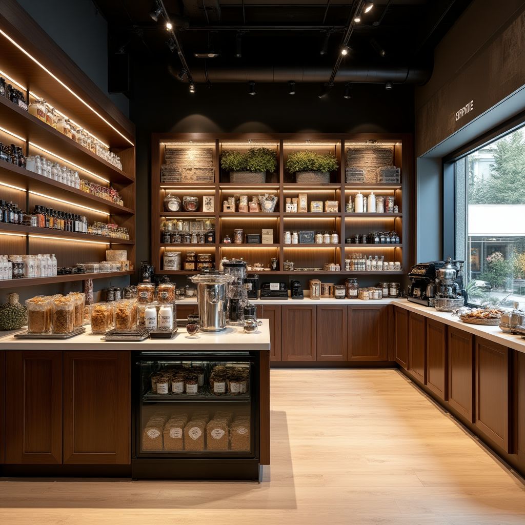 Interior tienda YPF Full